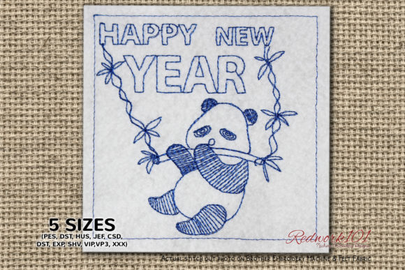 Adorable Cartoon Panda Hanging to the Branch