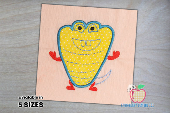 Charming Cartoon Animal Applique for Kids
