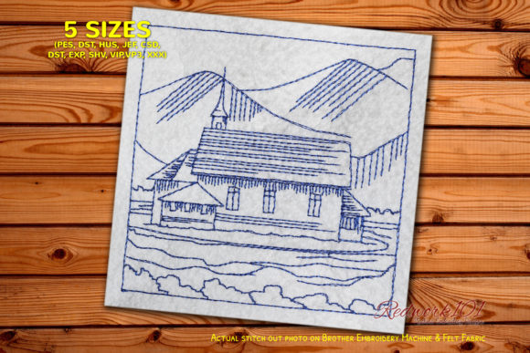 Embroidery Designer Review: Outside Church Machine