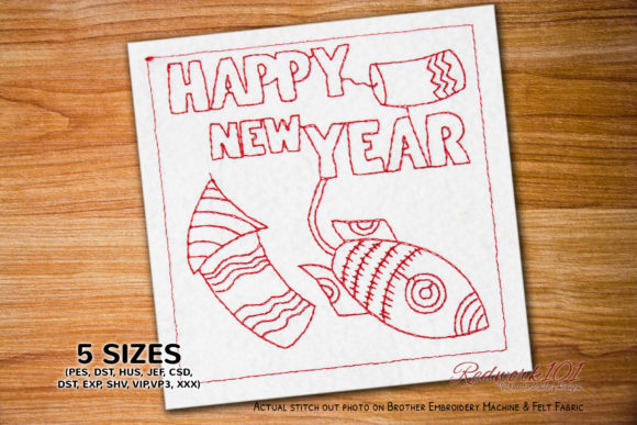 Happy New Year with Rockets & Firecrackers